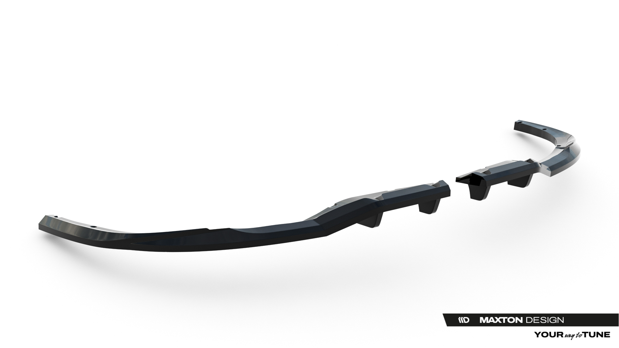 Rear Splitter (with vertical bars) Ford S-Max ST-Line Mk2 Facelift - Image 7