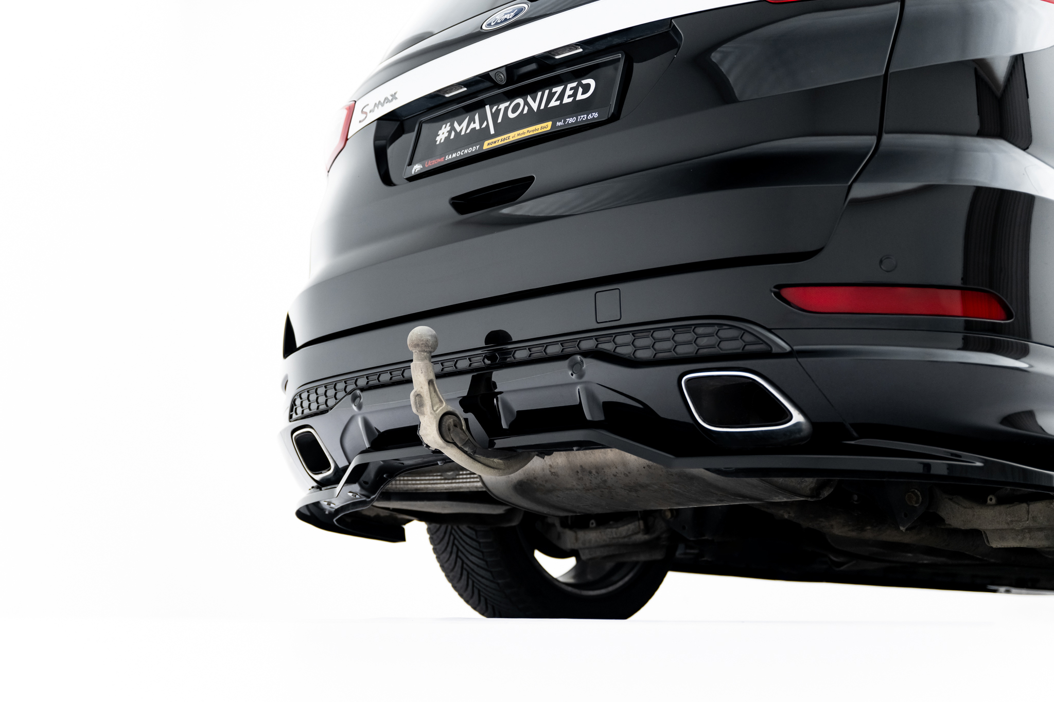 Rear Splitter (with vertical bars) Ford S-Max ST-Line Mk2 Facelift - Image 5