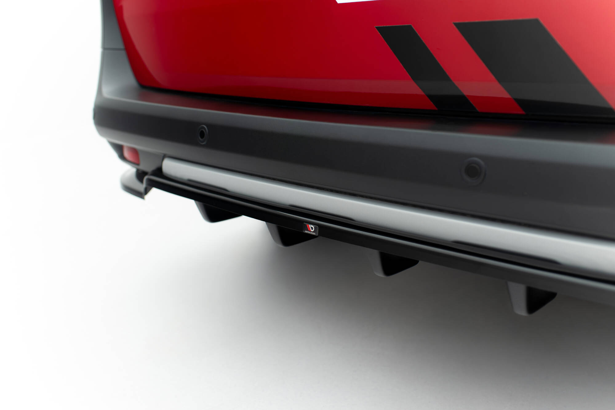 Rear Splitter (with vertical bars) Ford Tourneo Courier Mk2 - Image 3