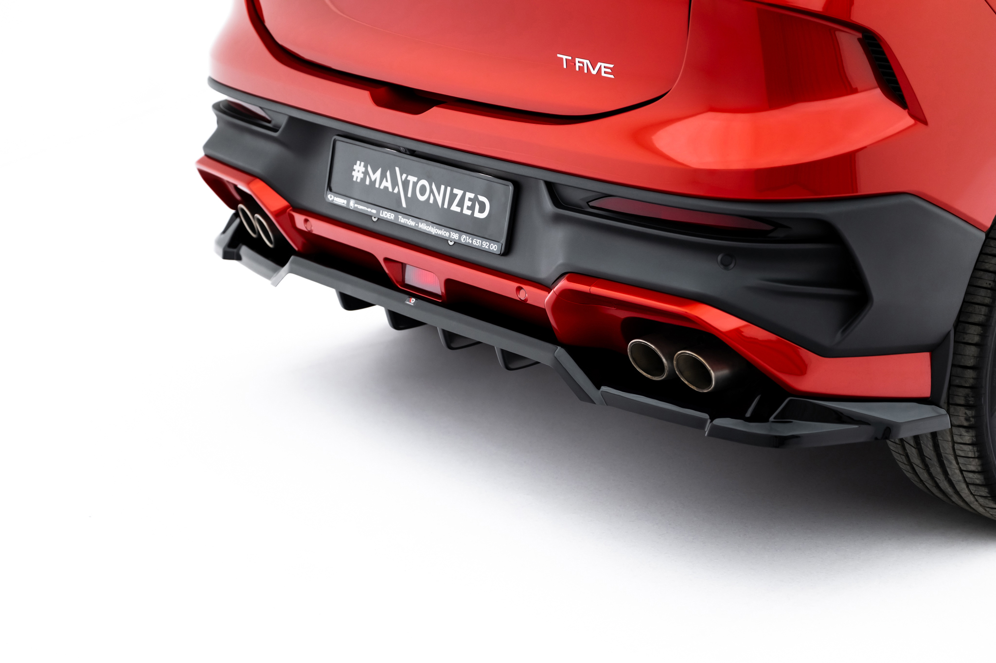 Rear Splitter (with vertical bars) Forthing T-Five Mk1 - Image 3