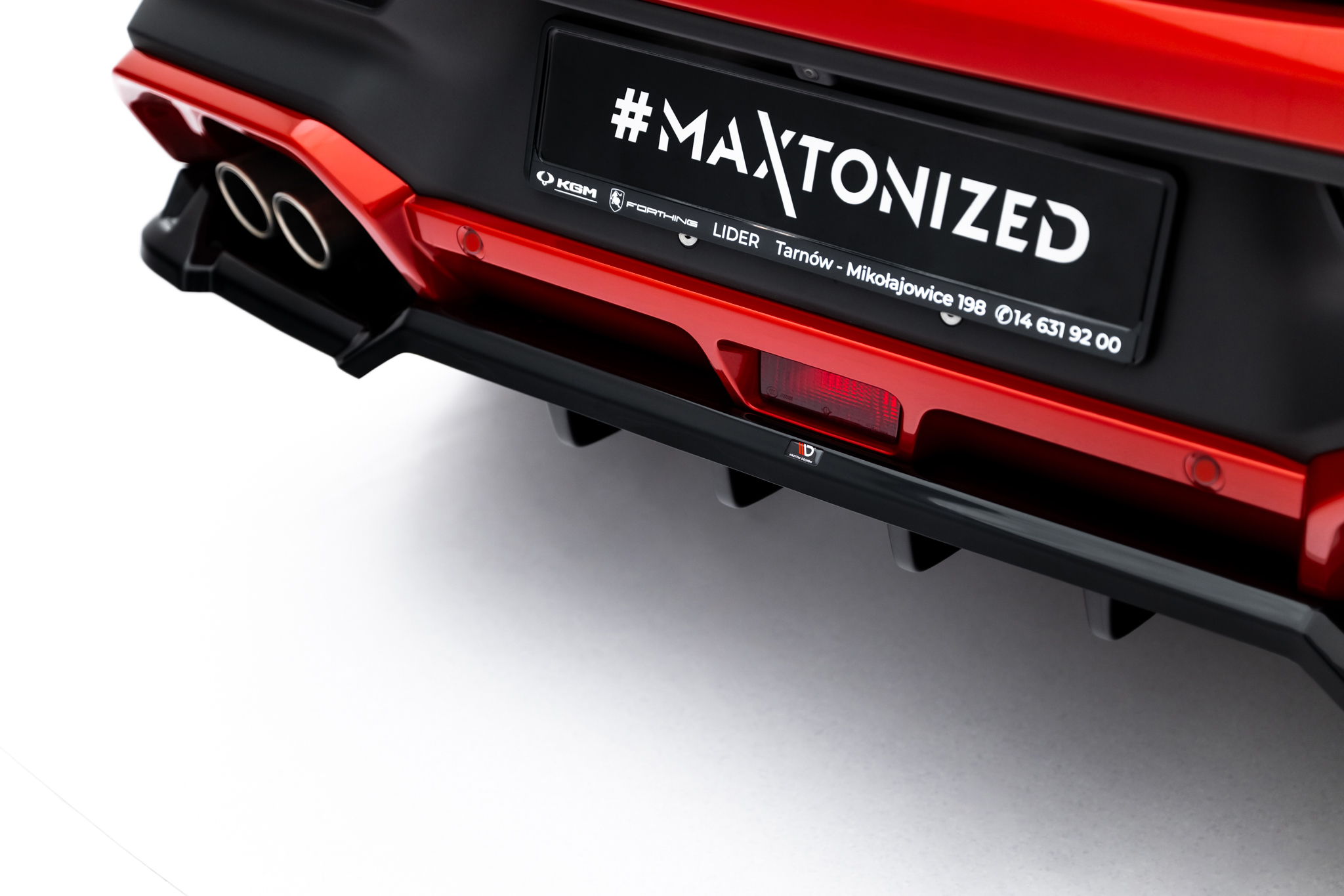 Rear Splitter (with vertical bars) Forthing T-Five Mk1 - Image 7