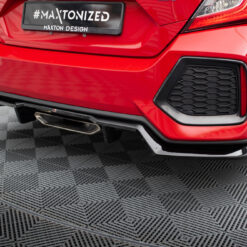 Rear Splitter (with vertical bars) Honda Civic SI Mk10