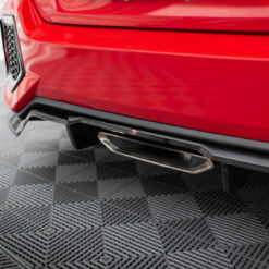 Alternative view of Rear Splitter (with vertical bars) Honda Civic SI Mk10