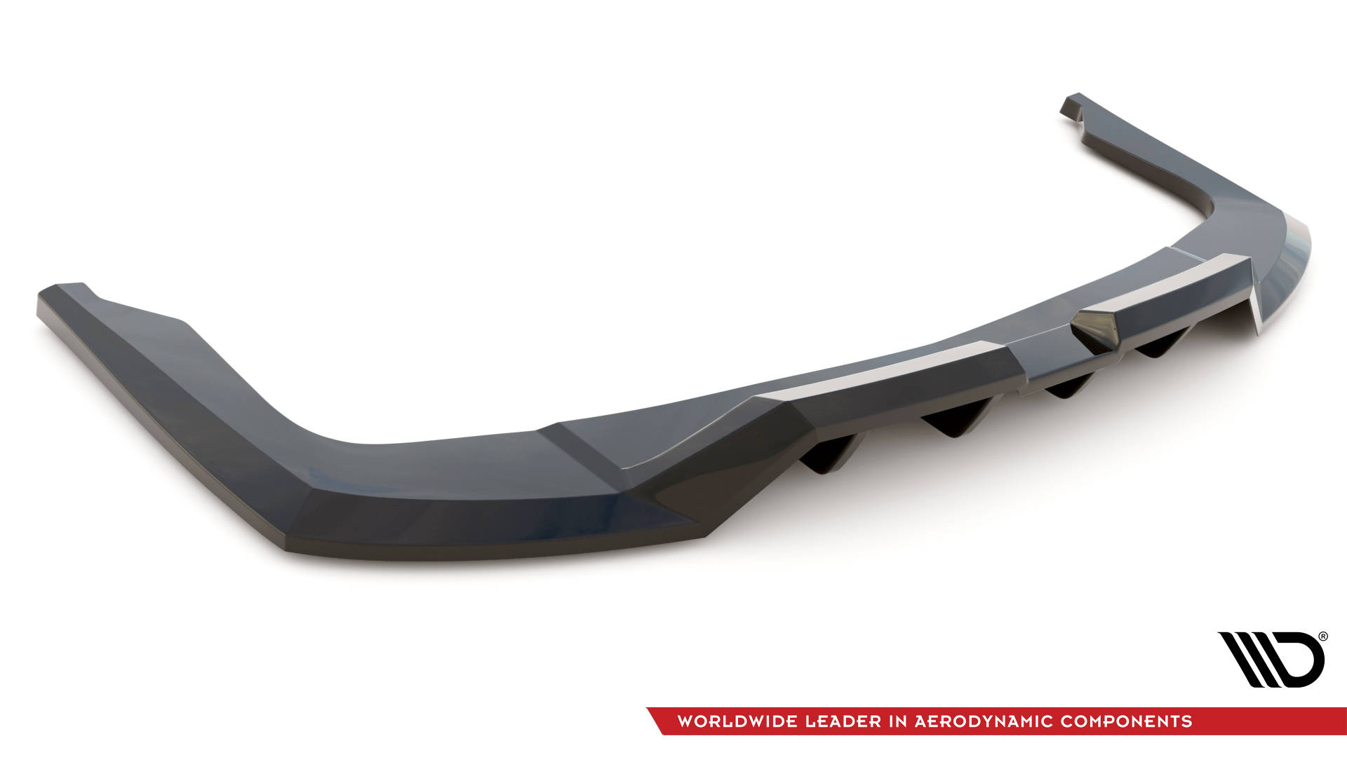 Rear Splitter (with vertical bars) Hyundai Elantra Mk7 - Image 5