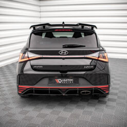 Alternative view of Rear Splitter (with vertical bars) Hyundai I20 N Mk3