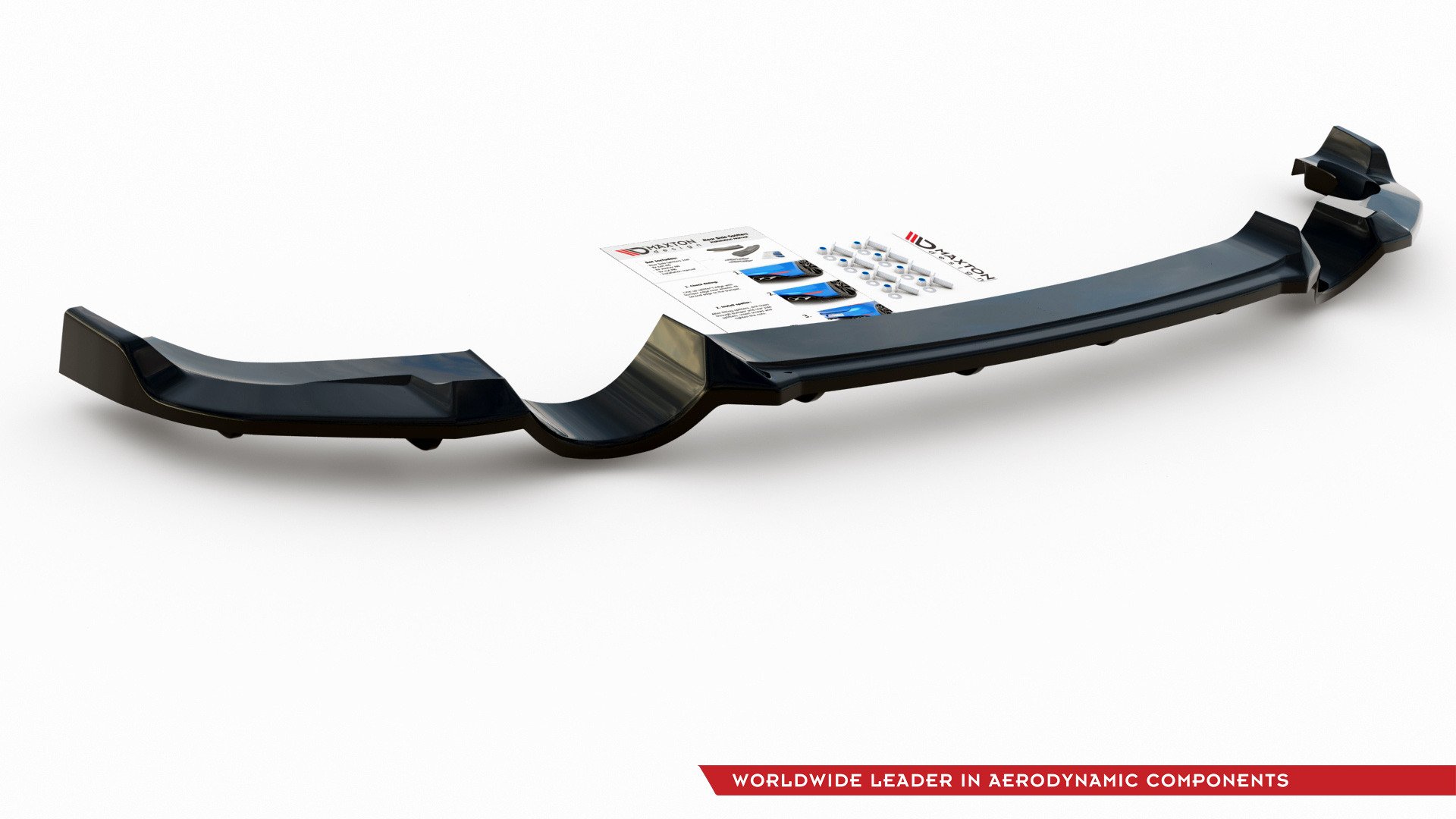 Rear Splitter (with vertical bars) Hyundai I30 N Mk3 Hatchback - Image 6