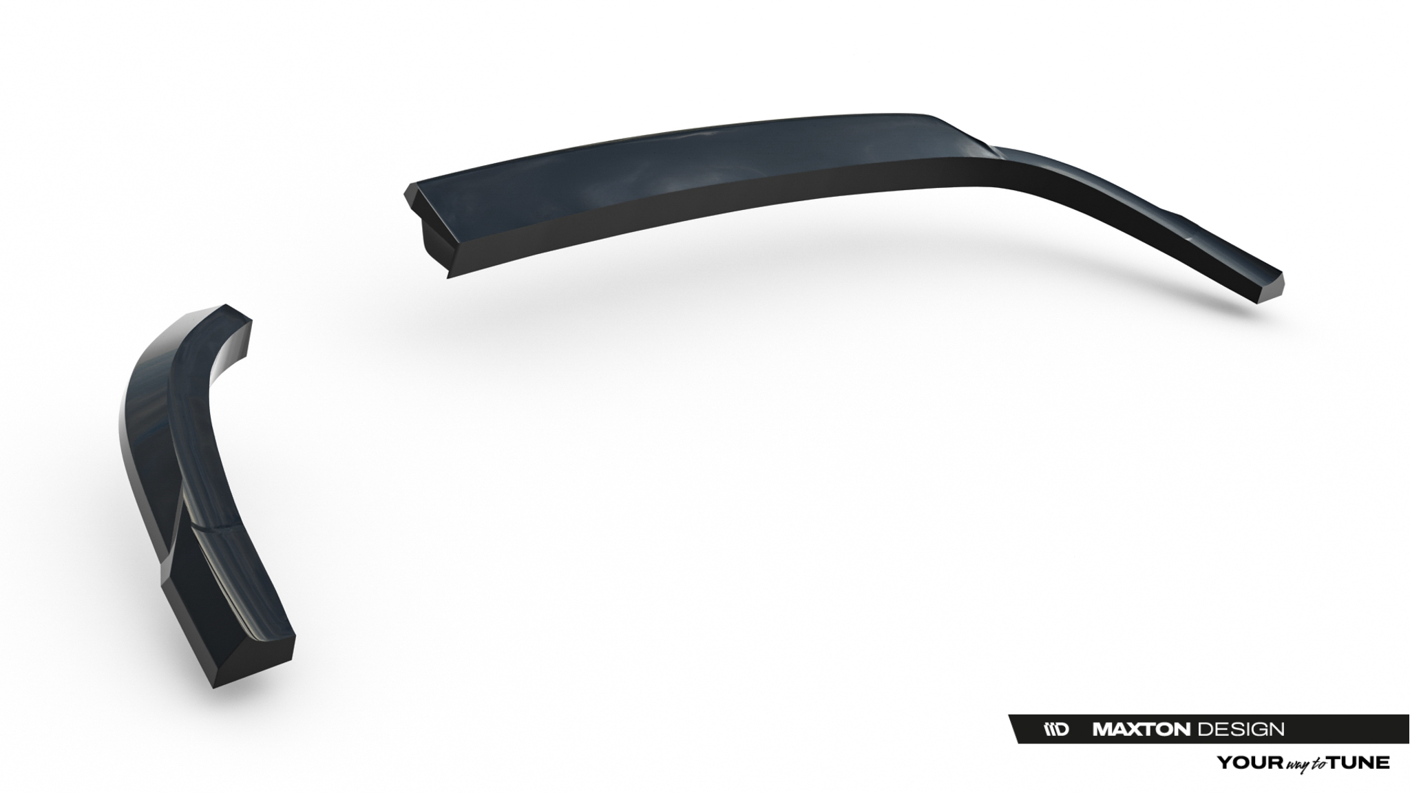 Rear Splitter (with vertical bars) Hyundai Tucson Mk4 Facelift - Image 7