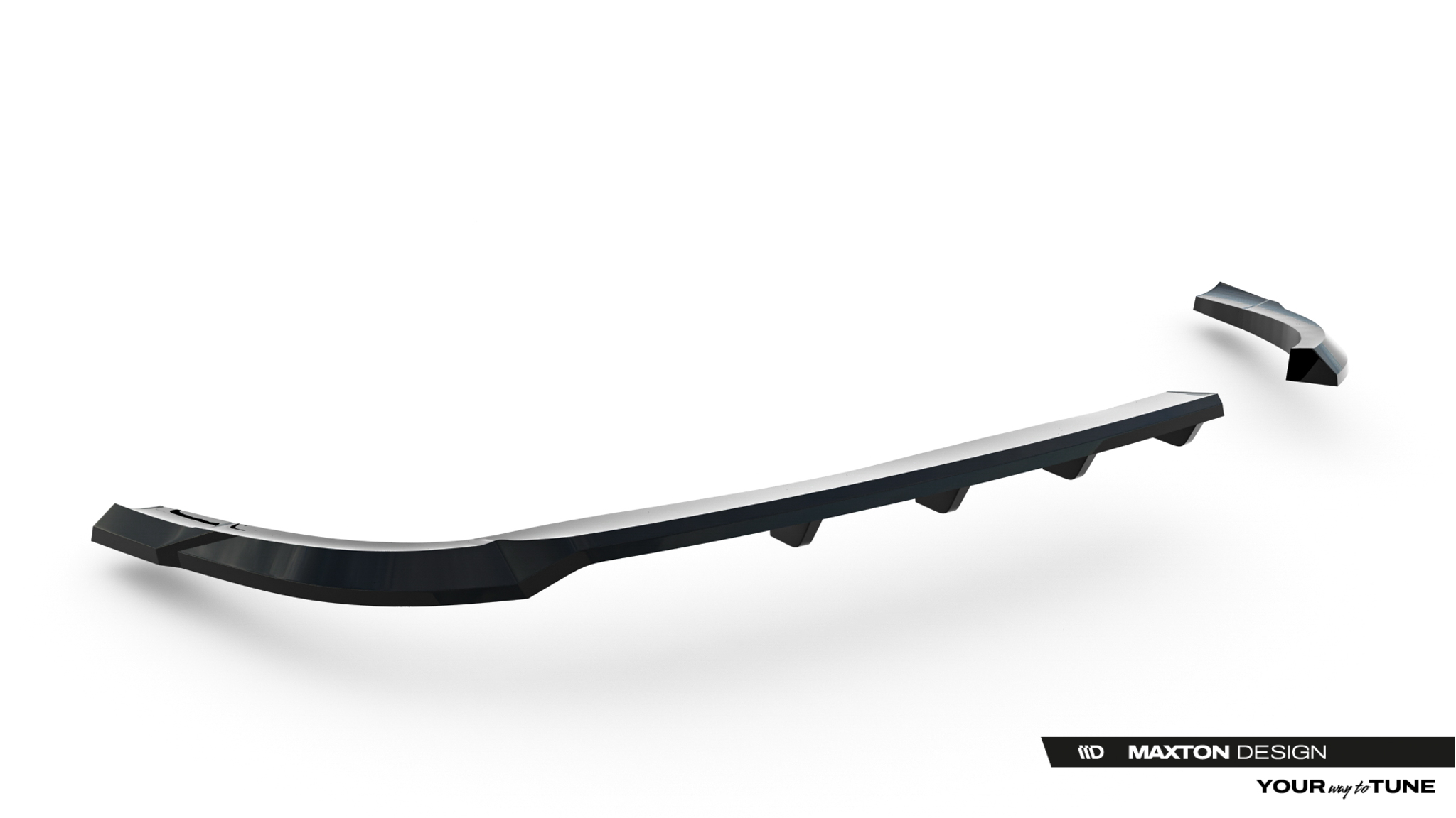 Rear Splitter (with vertical bars) Hyundai Tucson Mk4 Facelift - Image 6