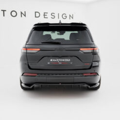 Alternative view of Rear Splitter (with vertical bars) Jeep Grand Cherokee Trailhawk Mk5