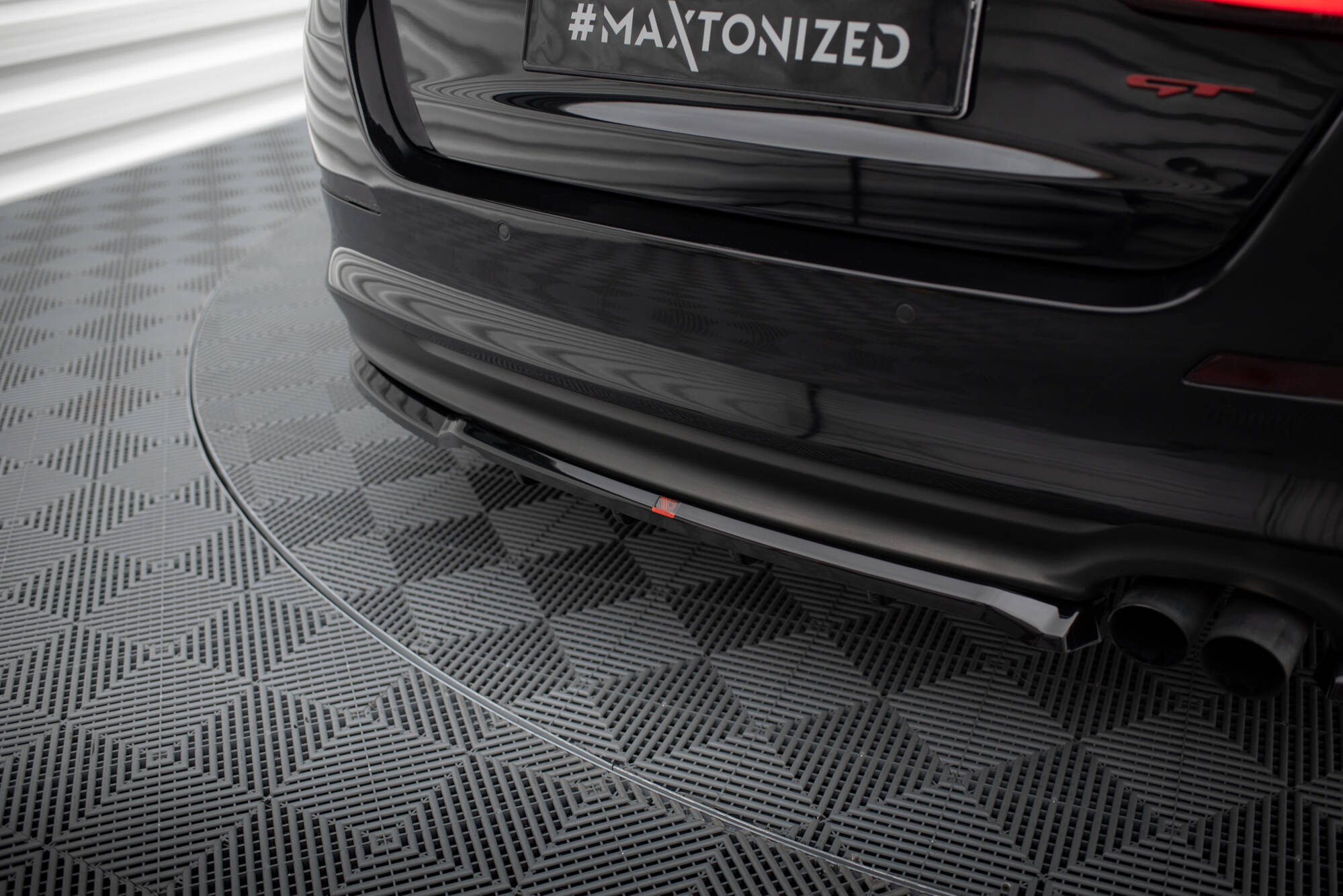 Rear Splitter (with vertical bars) Kia Optima Mk3 - Image 5