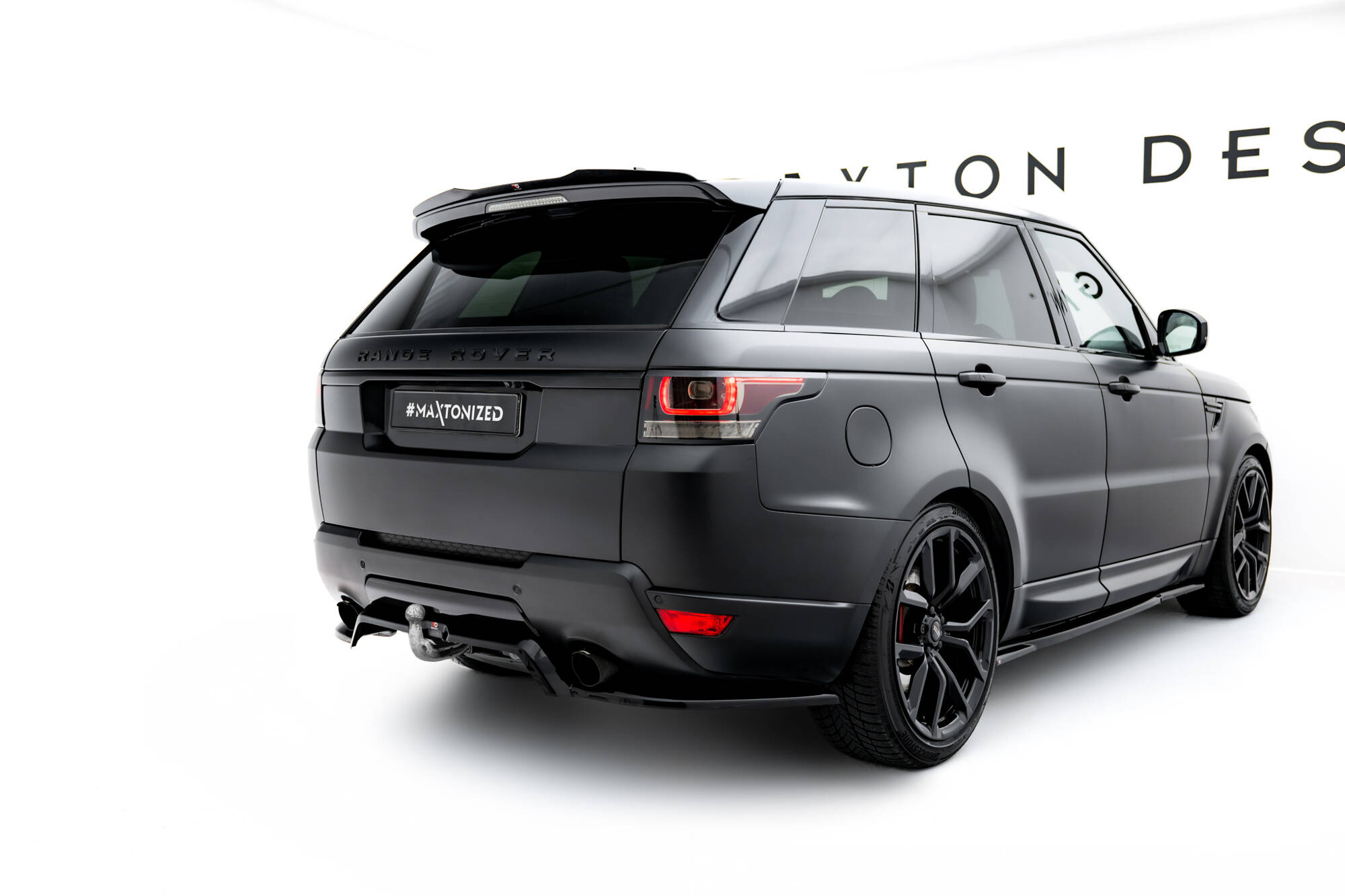 Rear Splitter (with vertical bars) Land Rover Range Rover Sport Mk2 - Image 3