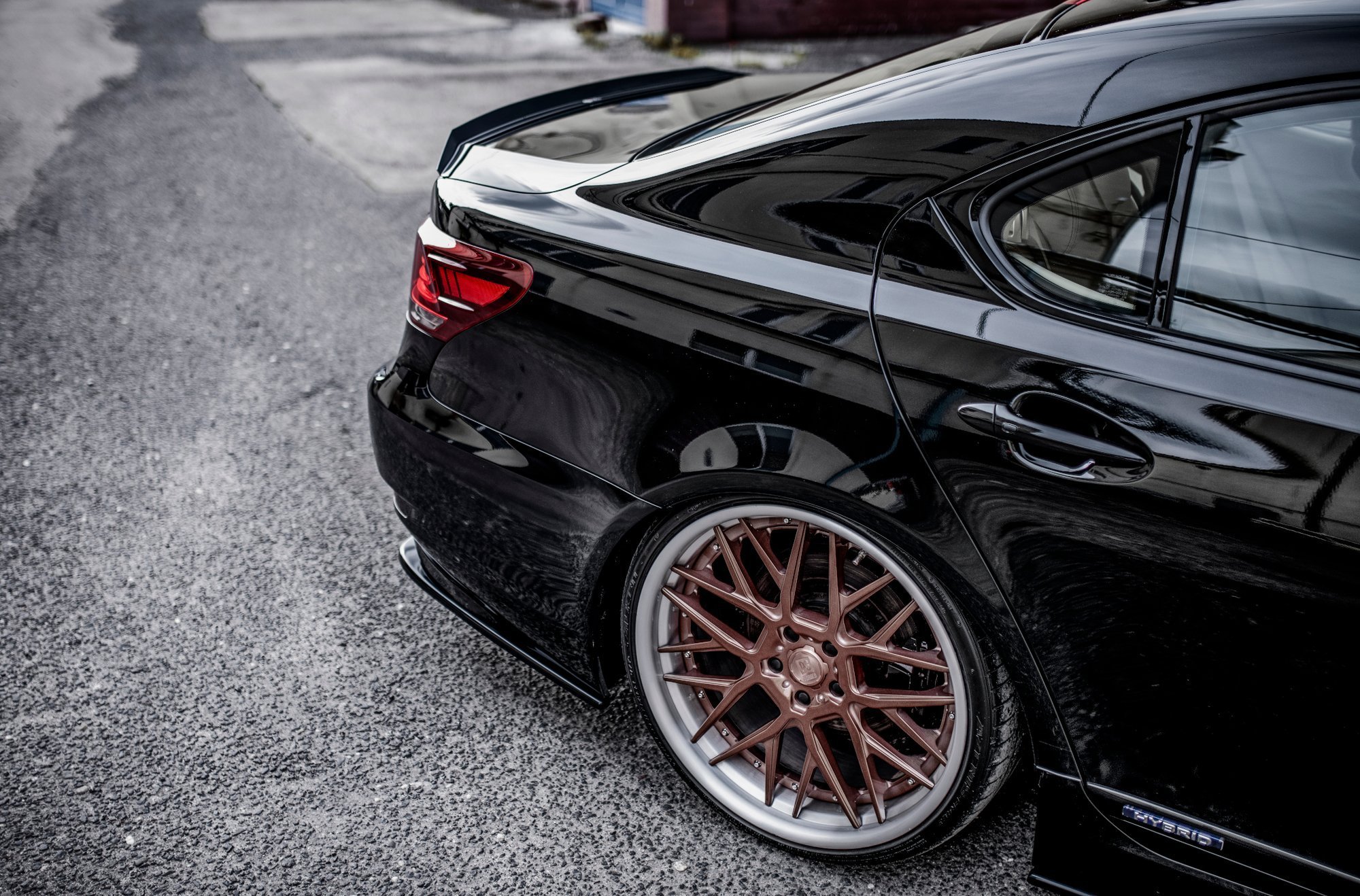 Rear Splitter (with vertical bars) Leuxs LS Mk4 Facelift - Image 4