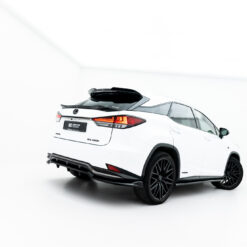 Alternative view of Rear Splitter (with vertical bars) Lexus RX F-Sport Mk4 Facelift