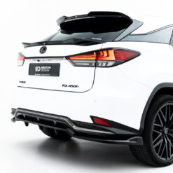 Rear Splitter (with vertical bars) Lexus RX F-Sport Mk4 Facelift