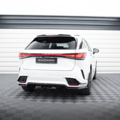Alternative view of Rear Splitter (with vertical bars) Lexus RX F-Sport Mk5