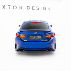 Alternative view of Rear Splitter (with vertical bars) Lexus Rc Mk1
