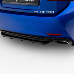Rear Splitter (with vertical bars) Lexus Rc Mk1