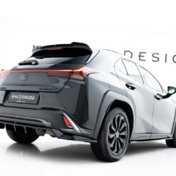 Alternative view of Rear Splitter (with vertical bars) Lexus UX F-Sport Mk1