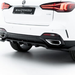 Alternative view of Rear Splitter (with vertical bars) MG HS Mk1 Facelift