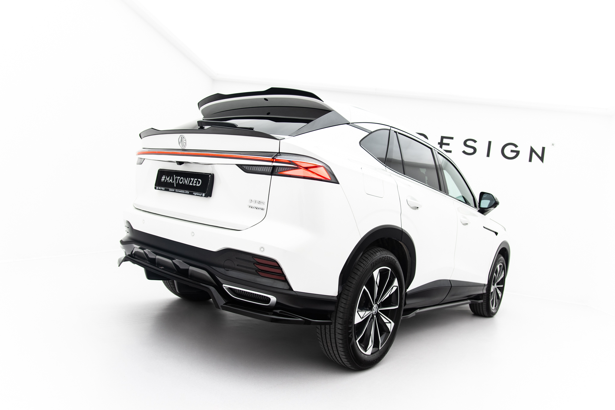 Rear Splitter (with vertical bars) MG HS Mk2