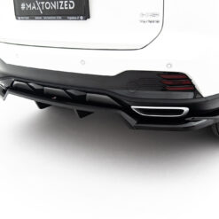 Alternative view of Rear Splitter (with vertical bars) MG HS Mk2