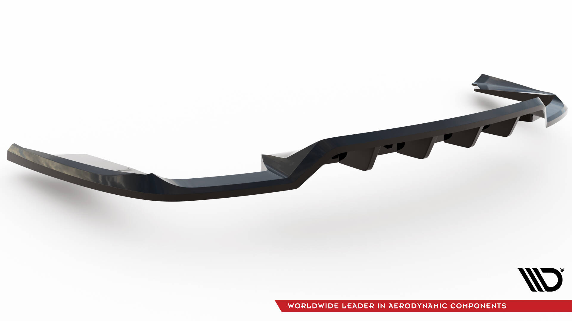 Rear Splitter (with vertical bars) Maserati Ghibli Mk3 Facelift - Image 5