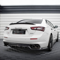 Alternative view of Rear Splitter (with vertical bars) Maserati Ghibli Mk3 Facelift