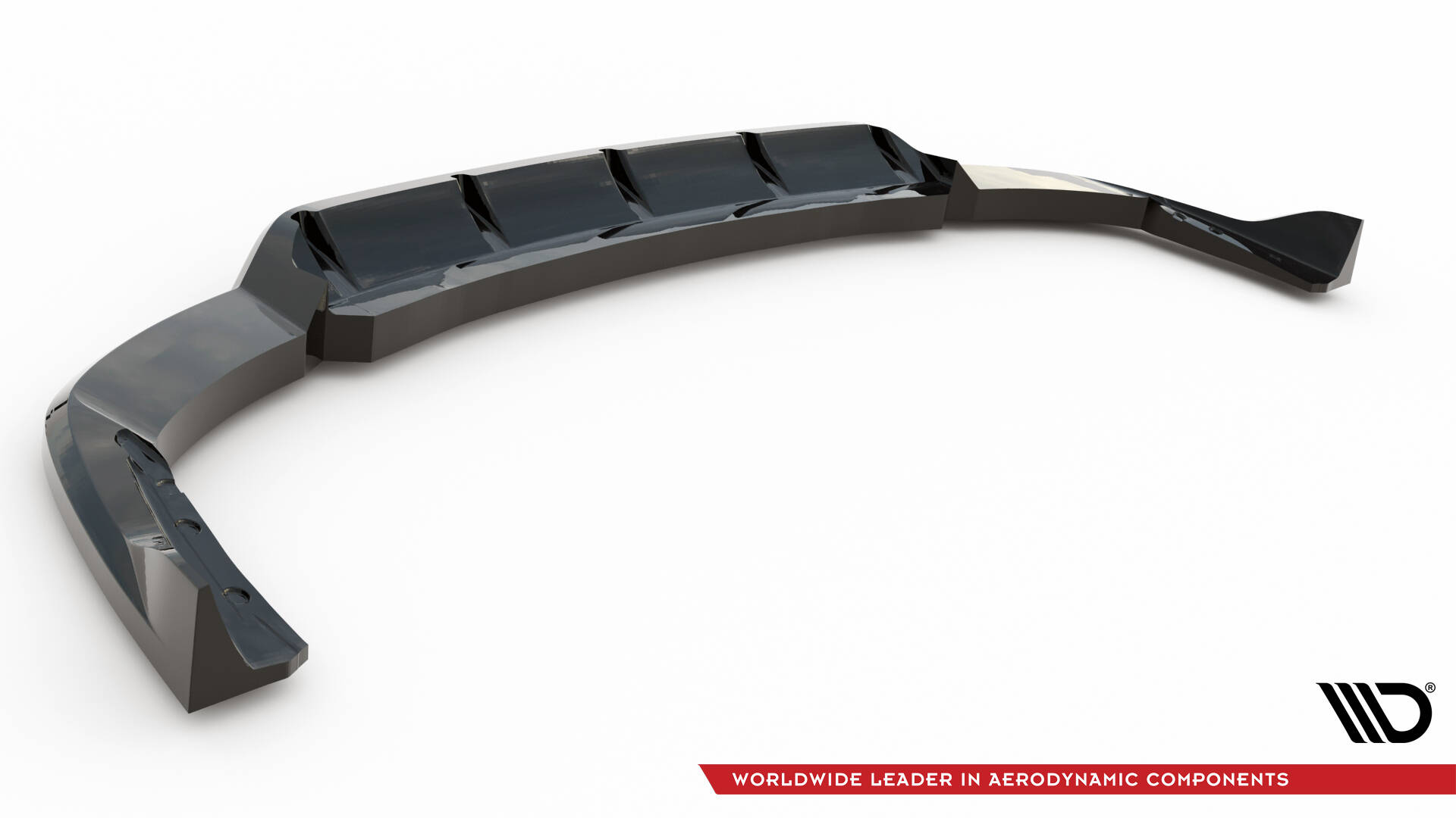 Rear Splitter (with vertical bars) Maserati Grecale GT / Modena Mk1 - Image 6