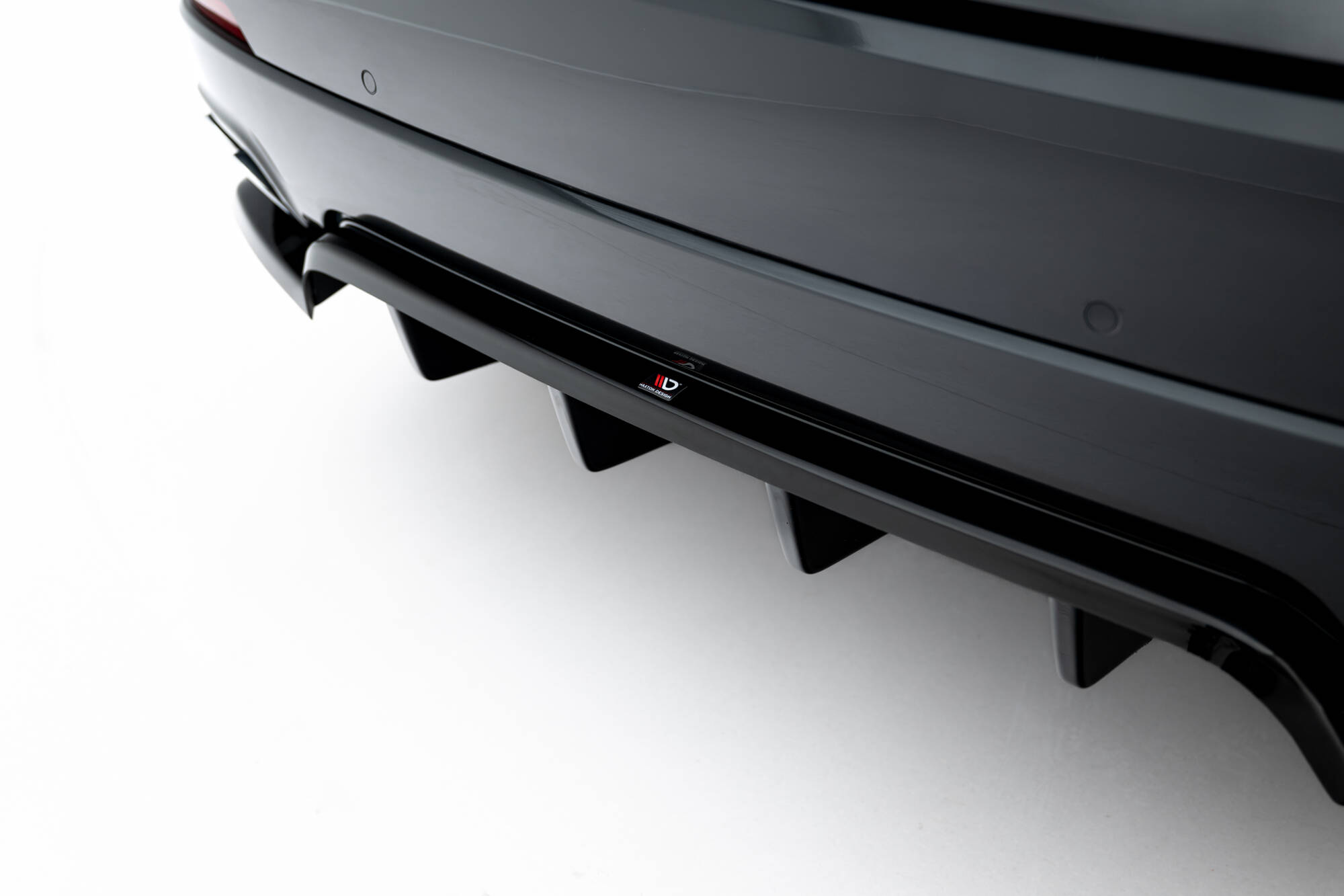 Rear Splitter (with vertical bars) Maserati Levante GT Mk1 Facelift - Image 3