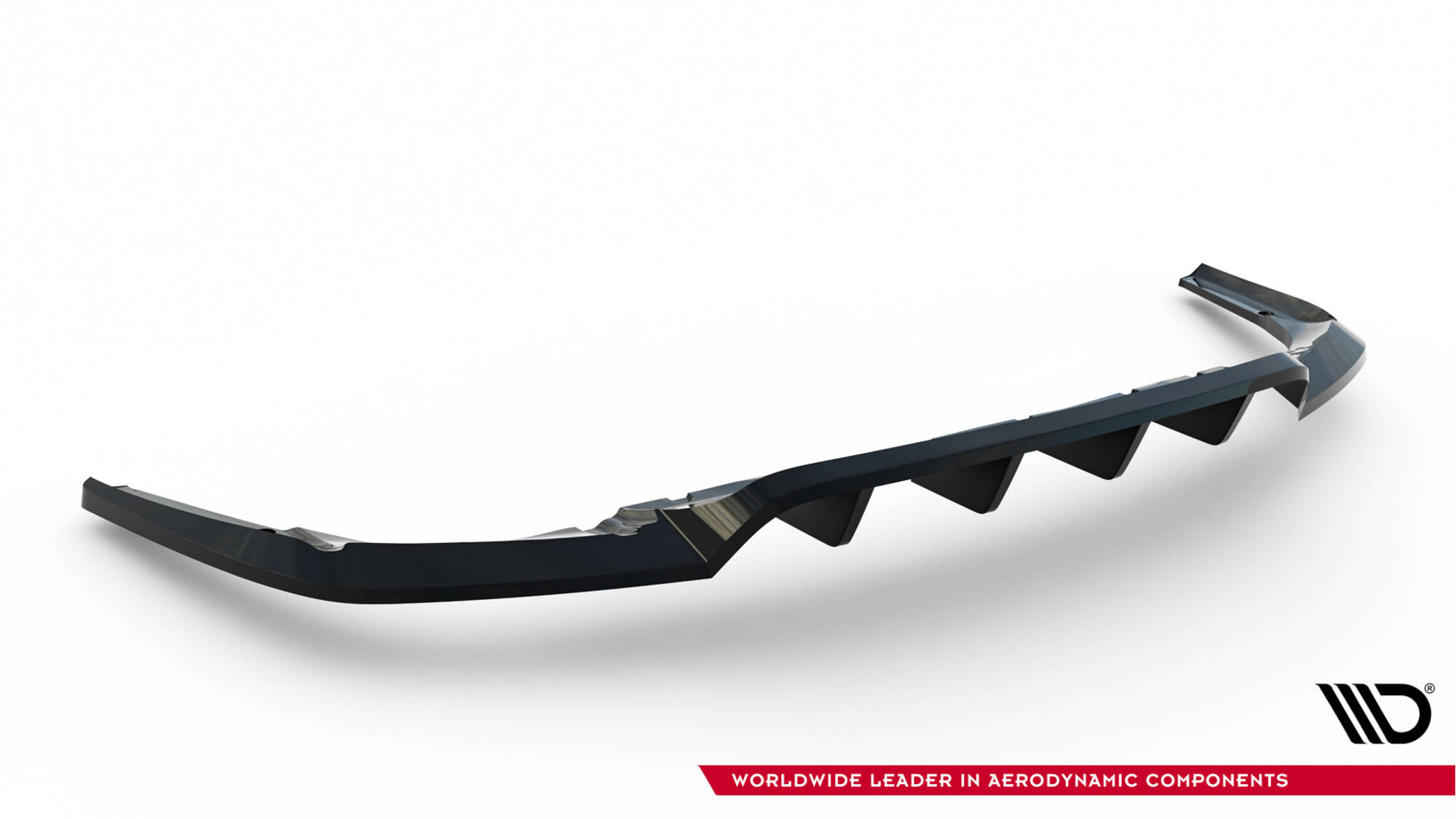Rear Splitter (with vertical bars) Maserati Levante GT Mk1 Facelift - Image 5