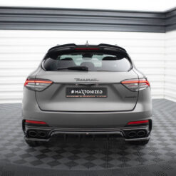 Alternative view of Rear Splitter (with vertical bars) Maserati Levante Trofeo Mk1