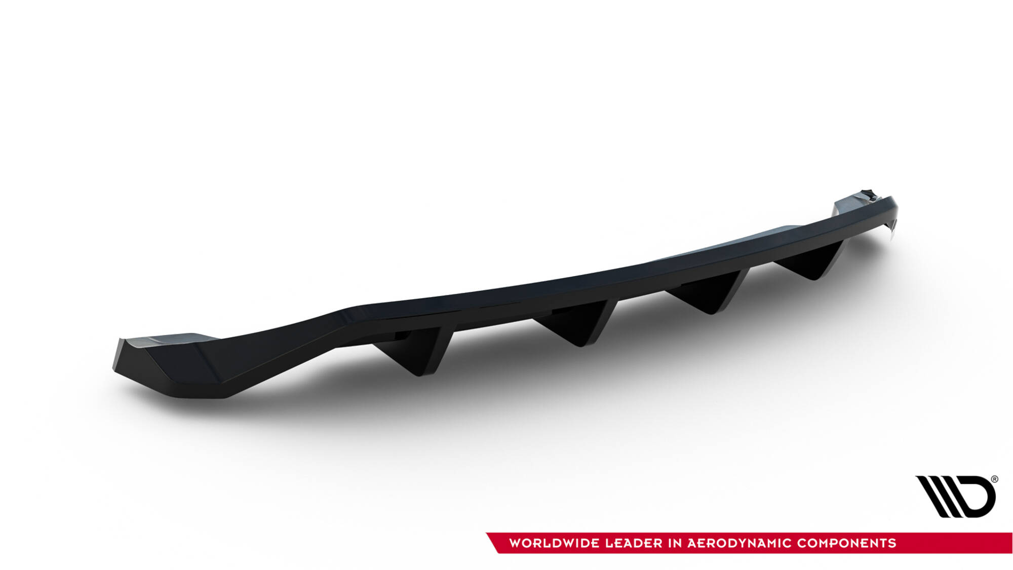 Rear Splitter (with vertical bars) Mazda 6 Sedan Mk3 Facelift - Image 4