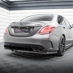 Rear Splitter (with vertical bars) Mercedes-AMG C63 Sedan / Estate W205 Facelift