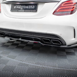 Alternative view of Rear Splitter (with vertical bars) Mercedes-AMG C63 Sedan / Estate W205 / S205