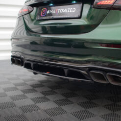 Alternative view of Rear Splitter (with vertical bars) Mercedes-AMG E63 W213 Facelift