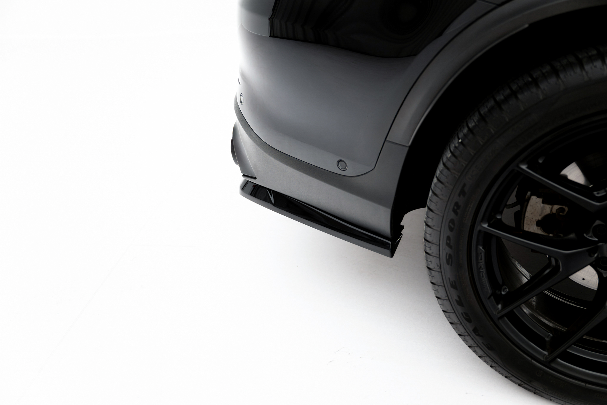 Rear Splitter (with vertical bars) Mercedes-AMG GLC 43 SUV X253 Facelift - Image 3