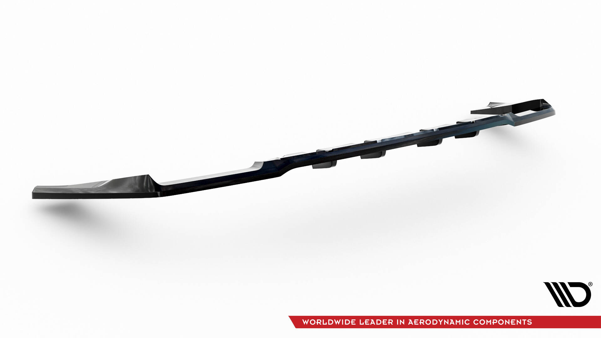 Rear Splitter (with vertical bars) Mercedes-AMG GLC 63 Coupe C253 Facelift - Image 4