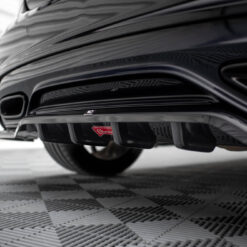 Alternative view of Rear Splitter (with vertical bars) Mercedes-Benz A AMG-Line W176 Facelif