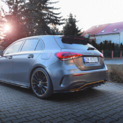 Alternative view of Rear Splitter (with vertical bars) Mercedes-Benz A Hatchback AMG Line W177