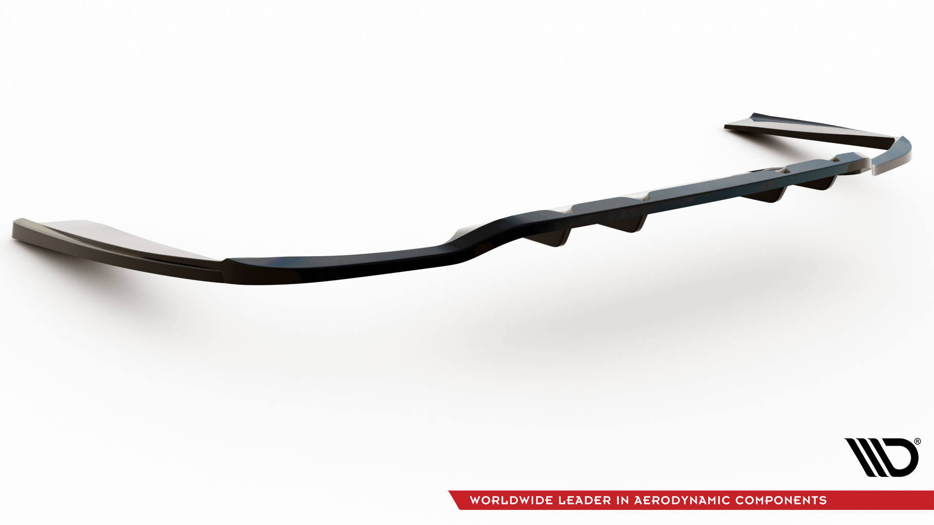 Rear Splitter (with vertical bars) Mercedes-Benz C AMG-Line W205 Facelift - Image 6