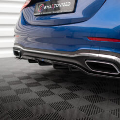 Alternative view of Rear Splitter (with vertical bars) Mercedes-Benz C AMG-Line W206