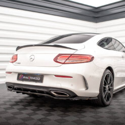 Rear Splitter (with vertical bars) Mercedes-Benz C Coupe AMG-Line C205 Facelift