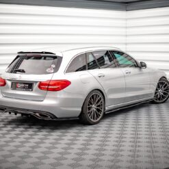 Alternative view of Rear Splitter (with vertical bars) Mercedes-Benz C W205