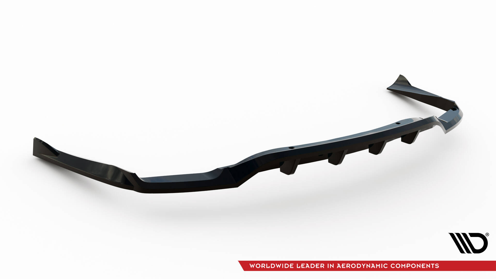 Rear Splitter (with vertical bars) Mercedes-Benz CLA C117 Facelift - Image 5