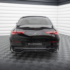 Alternative view of Rear Splitter (with vertical bars) Mercedes-Benz CLA Coupe C118