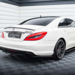 Alternative view of Rear Splitter (with vertical bars) Mercedes-Benz CLS AMG-Line C218