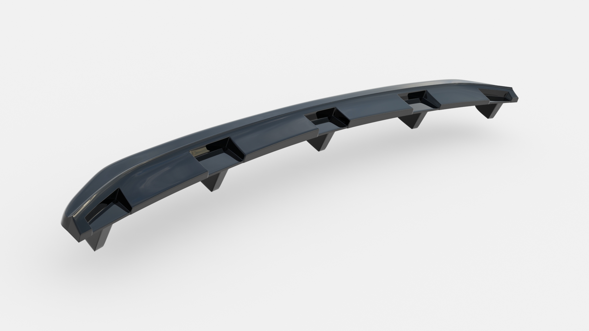 Rear Splitter (with vertical bars) Mercedes-Benz CLS AMG-Line C218 - Image 5