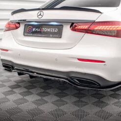 Rear Splitter (with vertical bars) Mercedes-Benz E AMG-Line Sedan W213 Facelift