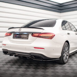 Alternative view of Rear Splitter (with vertical bars) Mercedes-Benz E AMG-Line Sedan W213 Facelift