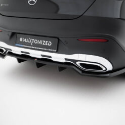 Alternative view of Rear Splitter (with vertical bars) Mercedes-Benz GLC Coupe AMG-Line C254